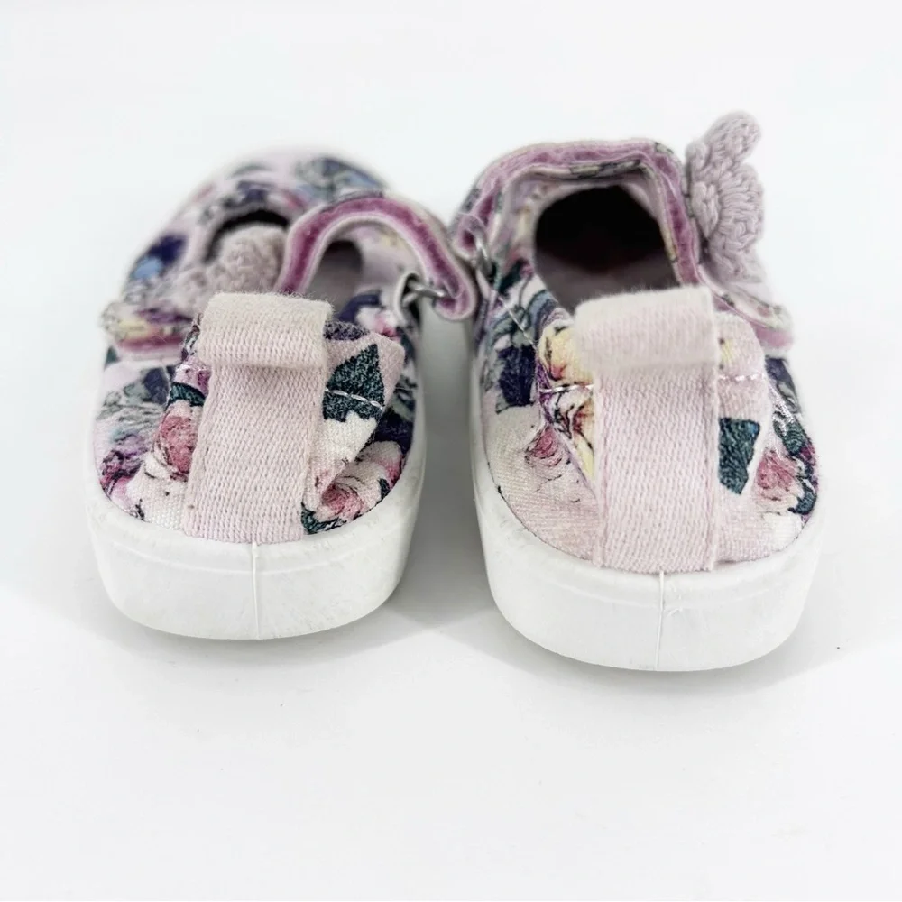 Blowfish Floral Kids Shoes with Velcro strap